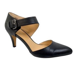 Kelly & Katie Black Lavina Pumps Heel Shoes